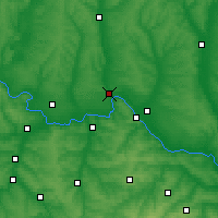 Nearby Forecast Locations - Kreminná - Mapa