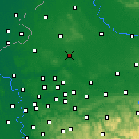 Nearby Forecast Locations - Dülmen - Mapa
