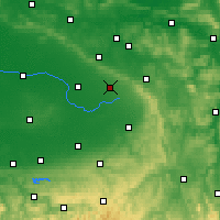 Nearby Forecast Locations - Schloß Holte-Stukenbrock - Mapa