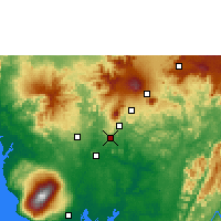 Nearby Forecast Locations - Penja - Mapa