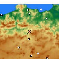 Nearby Forecast Locations - Didouche Mourad - Mapa