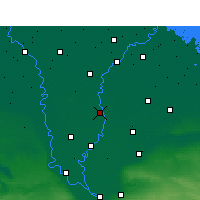 Nearby Forecast Locations - Zifta - Mapa