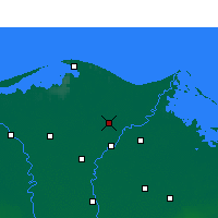 Nearby Forecast Locations - Belqas - Mapa