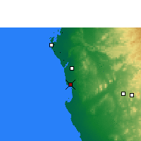 Nearby Forecast Locations - Yeda - Mapa
