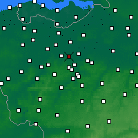 Nearby Forecast Locations - Wichelen - Mapa