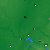 Nearby Forecast Locations - Kėdainiai - Mapa