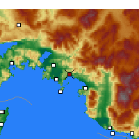 Nearby Forecast Locations - Göcek - Mapa