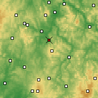 Nearby Forecast Locations - Homberg (Efze) - Mapa