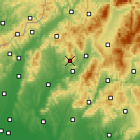 Nearby Forecast Locations - Cihoc - Mapa