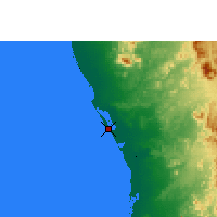 Nearby Forecast Locations - Rabigh - Mapa