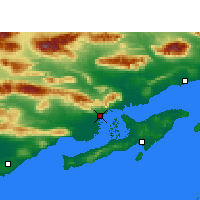Nearby Forecast Locations - Khamir - Mapa