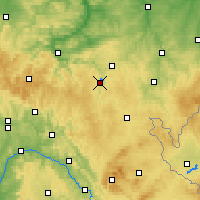Nearby Forecast Locations - Bleilochtalsperre - Mapa