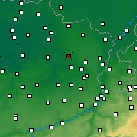 Nearby Forecast Locations - Zolder - Mapa