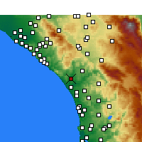Nearby Forecast Locations - Jofegan - Mapa