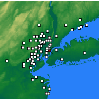 Nearby Forecast Locations - Nueva York - Mapa