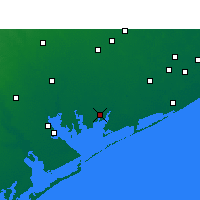 Nearby Forecast Locations - Palacios - Mapa