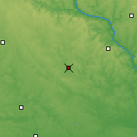 Nearby Forecast Locations - Monticello - Mapa