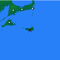 Nearby Forecast Locations - Nantucket - Mapa