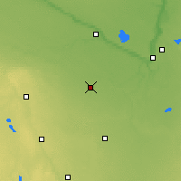 Nearby Forecast Locations - St James - Mapa