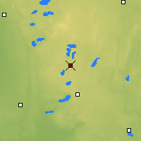 Nearby Forecast Locations - Alexandria - Mapa