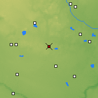 Nearby Forecast Locations - Litchfield - Mapa