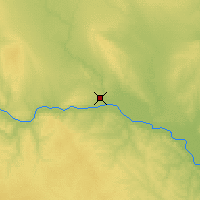 Nearby Forecast Locations - Yankton - Mapa