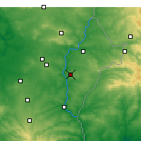 Nearby Forecast Locations - Serpa - Mapa