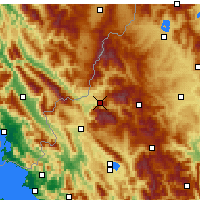 Nearby Forecast Locations - Konitsa - Mapa
