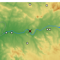 Nearby Forecast Locations - Mérida - Mapa