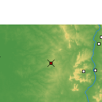 Nearby Forecast Locations - Cristalândia - Mapa