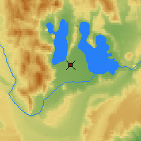 Nearby Forecast Locations - Sarmiento - Mapa