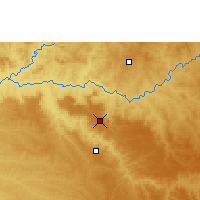 Nearby Forecast Locations - Araguari - Mapa