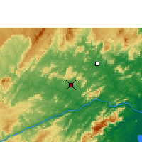 Nearby Forecast Locations - Miracema - Mapa