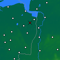 Nearby Forecast Locations - Winschoten - Mapa