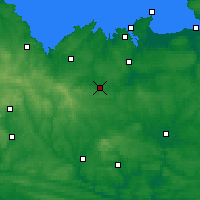 Nearby Forecast Locations - Broons - Mapa
