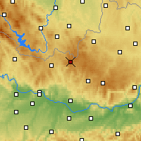Nearby Forecast Locations - Sandl - Mapa