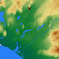 Nearby Forecast Locations - Geysir - Mapa