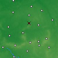 Nearby Forecast Locations - Krotoszyn - Mapa