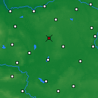 Nearby Forecast Locations - Nowy Tomyśl - Mapa