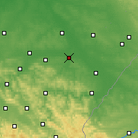 Nearby Forecast Locations - Przeworsk - Mapa