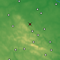 Nearby Forecast Locations - Szydłowiec - Mapa
