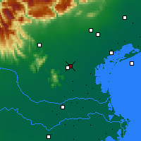 Nearby Forecast Locations - Padua - Mapa