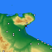 Nearby Forecast Locations - Manfredonia - Mapa