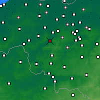 Nearby Forecast Locations - Oudenaarde - Mapa