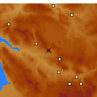 Nearby Forecast Locations - Mucur - Mapa