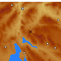 Nearby Forecast Locations - Kaman - Mapa