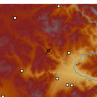 Nearby Forecast Locations - Hekimhan - Mapa
