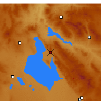 Nearby Forecast Locations - Şereflikoçhisar - Mapa