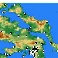 Nearby Forecast Locations - Calcis - Mapa
