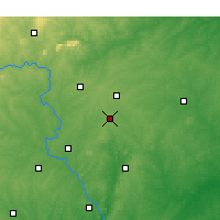Nearby Forecast Locations - Nenana - Mapa